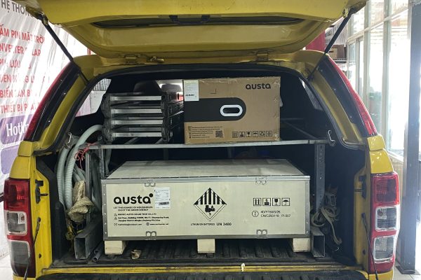 KVA Solar bàn giao combo hot nhà AUSTA bảo hành 10 năm