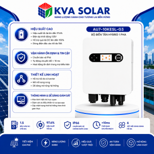 BIẾN TẦN HYBRID AUSTA 6KW 1 PHA AU6KESL-G3